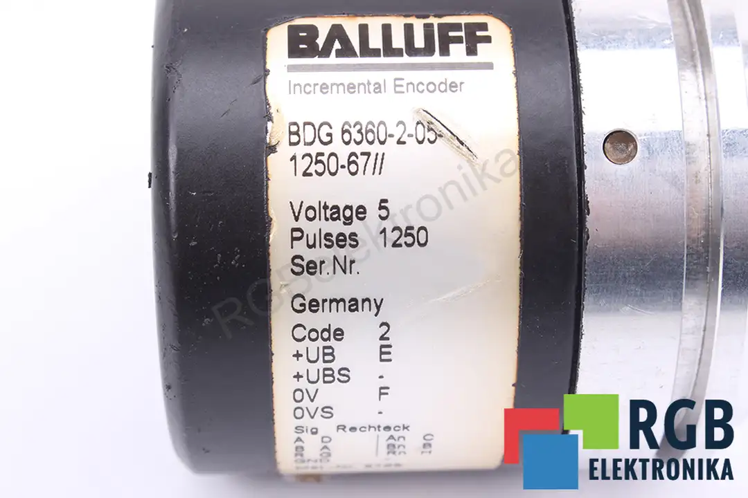 BDG6360-2-05 BALLUFF