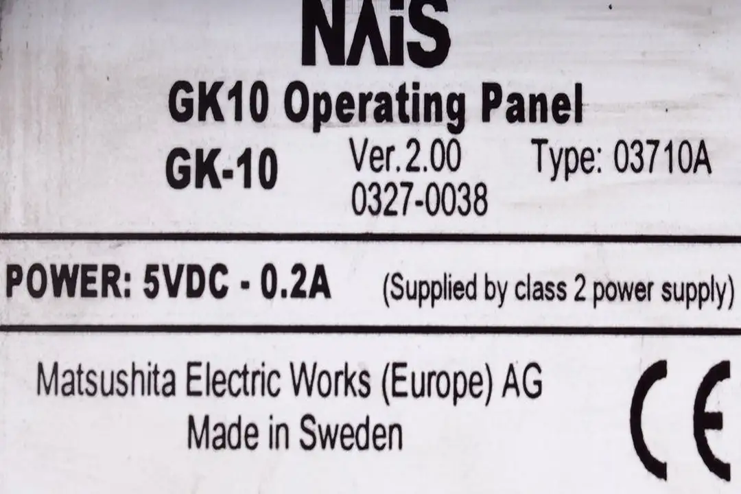 gk-10 NAIS repair