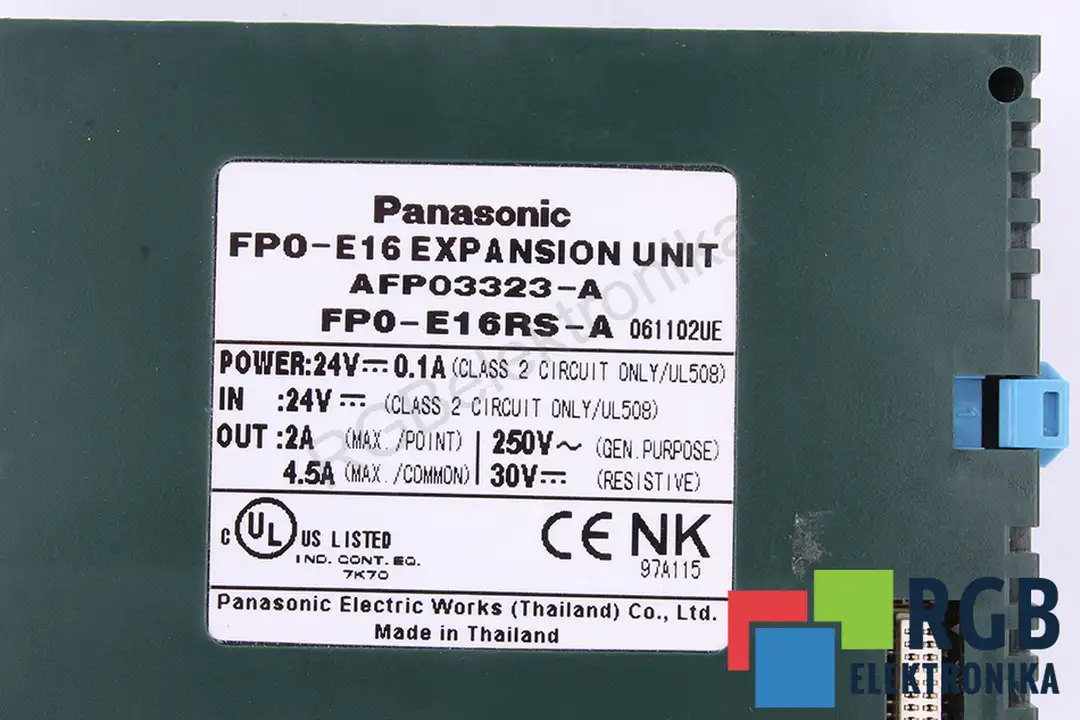 fpo-e16expansion PANASONIC repair