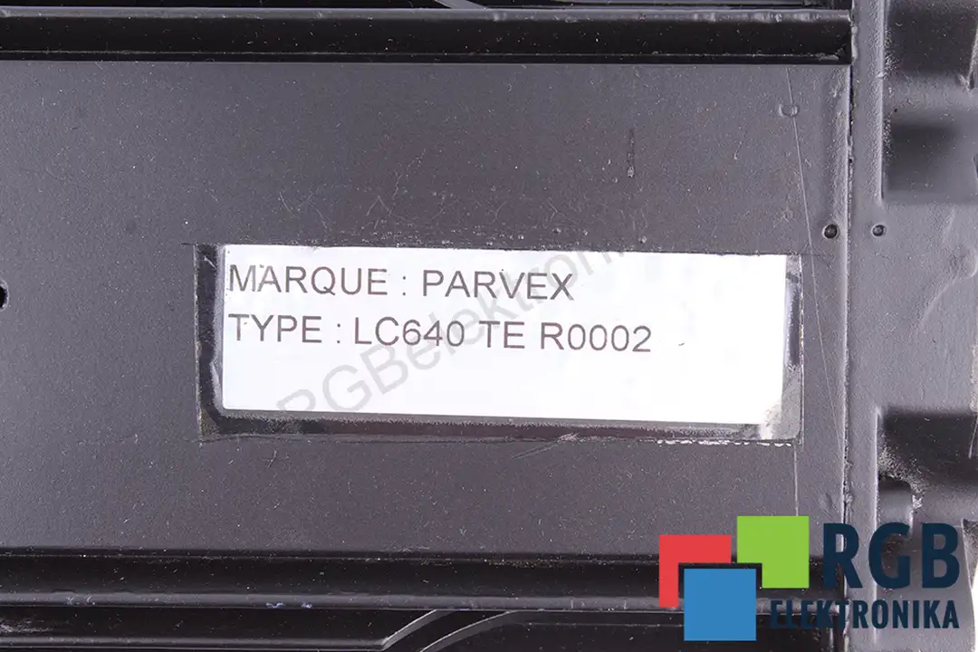 lc640ter0002 PARVEX repair