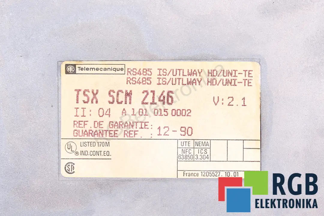 tsxscm2146 TELEMECANIQUE repair