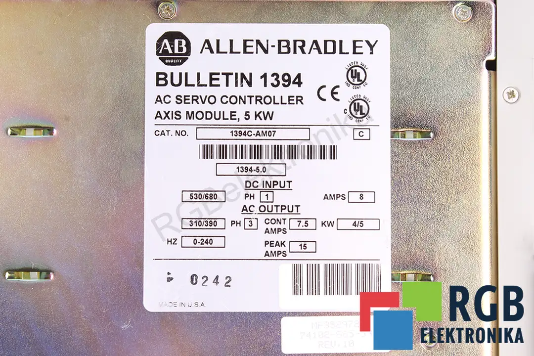 1394c-am07 ALLEN BRADLEY repair