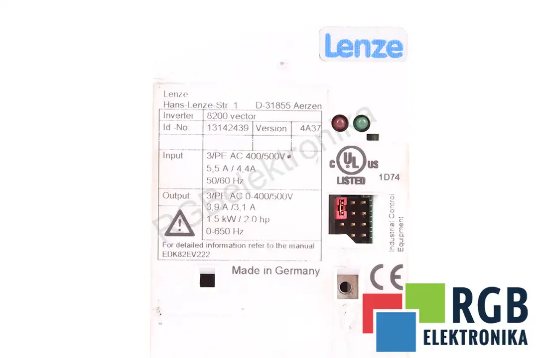 e82ev152-4c000 LENZE repair