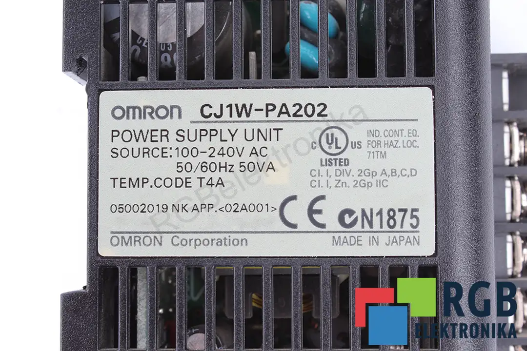 cj1w-pa202_45087 OMRON repair