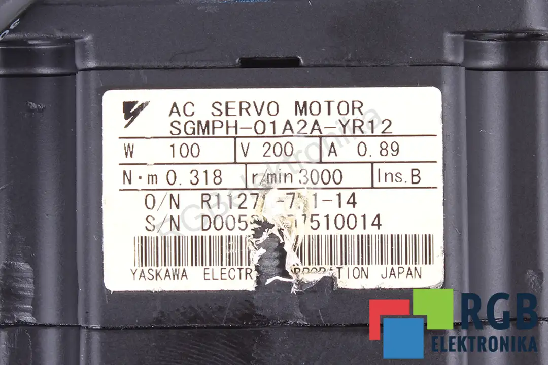 sgmph-01a2a-yr12 YASKAWA repair