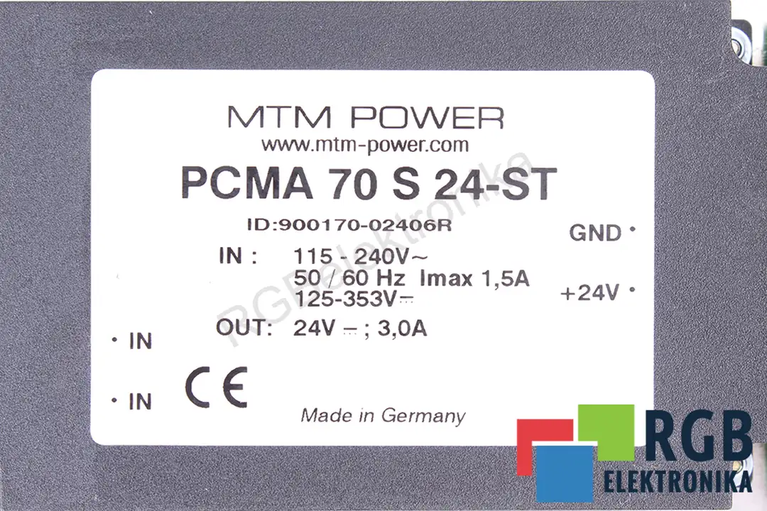 pcma70s24-st_58546 MTM POWER repair