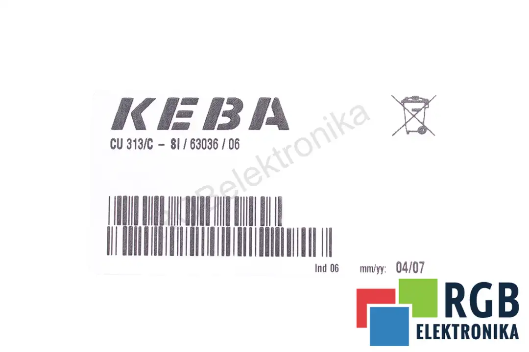 cu313c-si KEBA repair