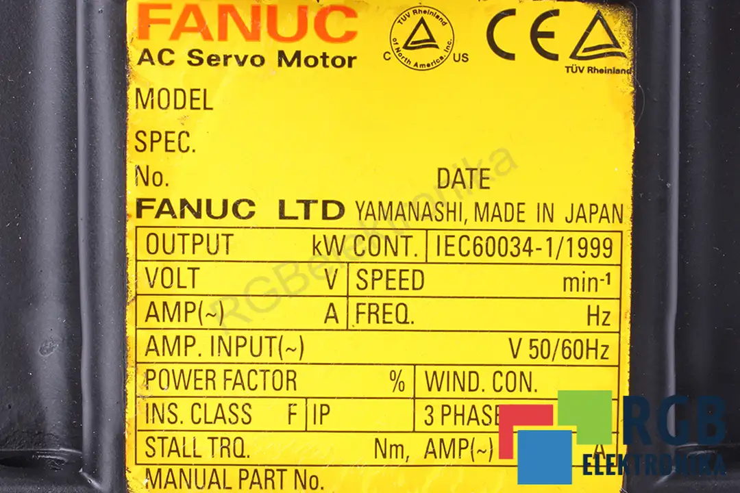 a06b-0212-b100 FANUC repair
