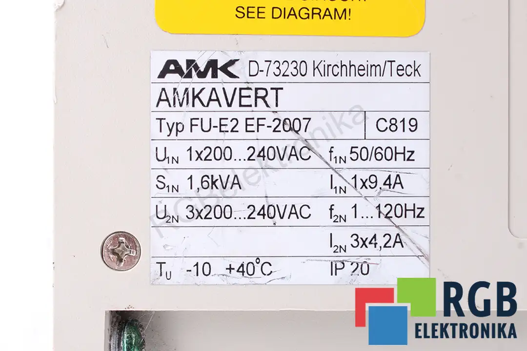 fu-e2ef-2007 AMK repair