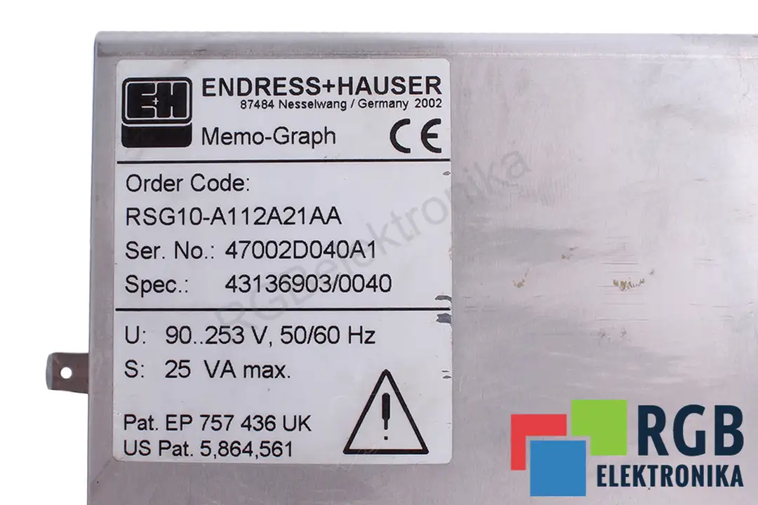 RSG10-A112A21AA ENDRESS+HAUSER
