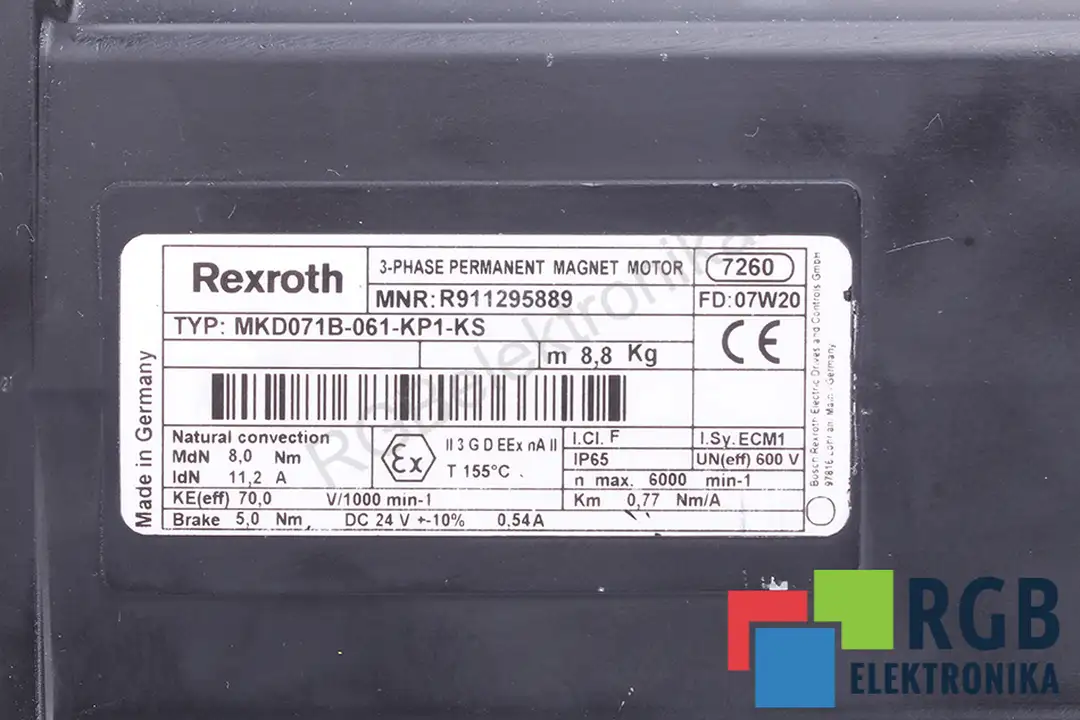 mkd071b-061-kp1-ks REXROTH repair