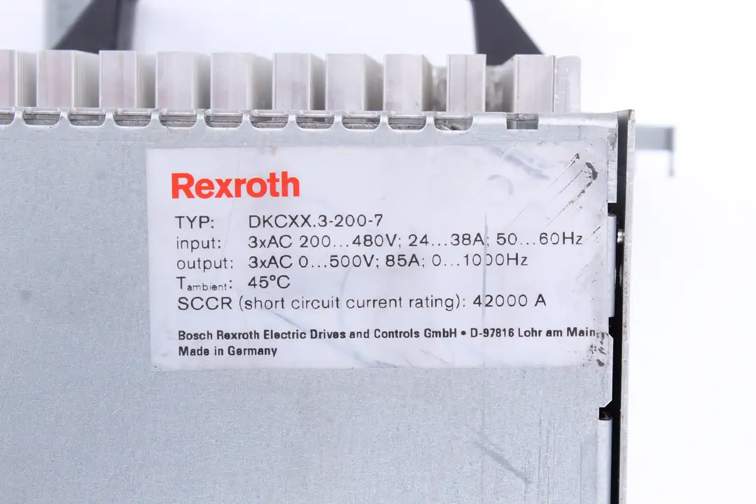 dkc11.3-200-7-fw REXROTH repair