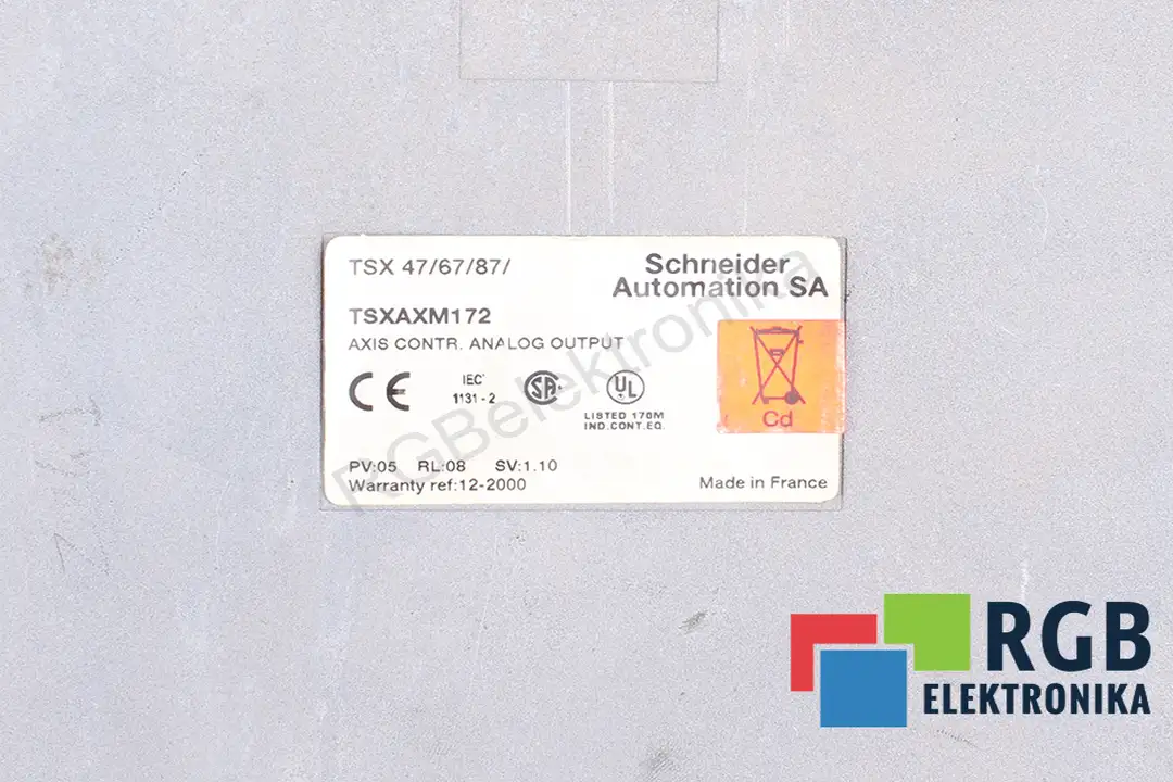 tsxaxm172 SCHNEIDER ELECTRIC repair