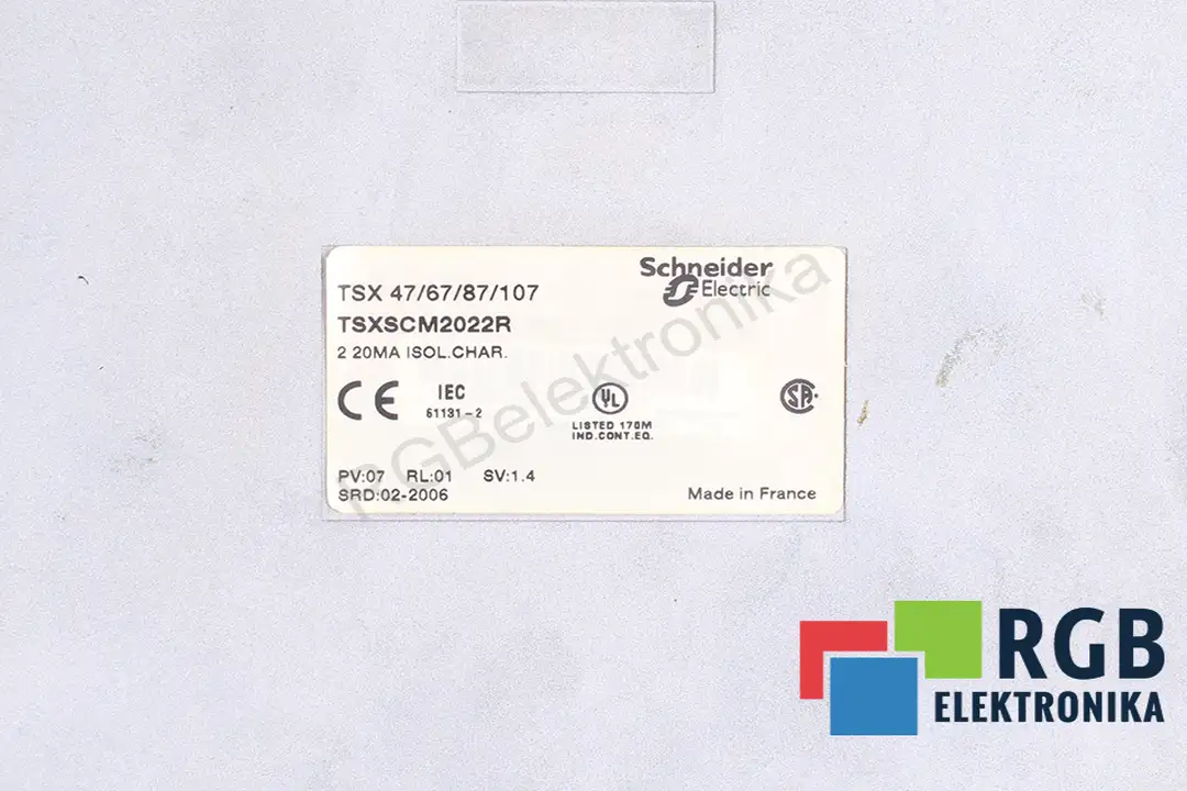 tsxscm2022r SCHNEIDER ELECTRIC repair