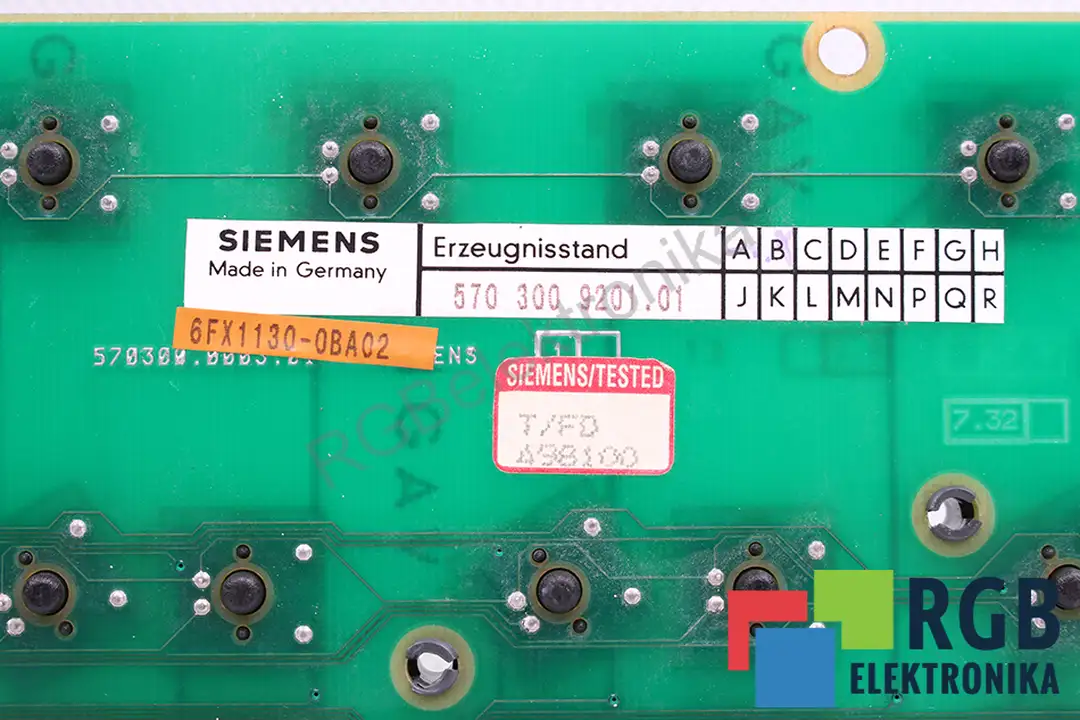 6fx1130-0ba02 SIEMENS repair