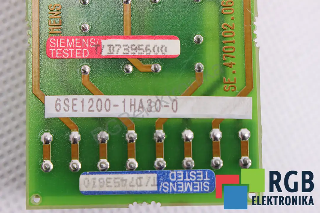 6se1200-1ha30-0 SIEMENS repair