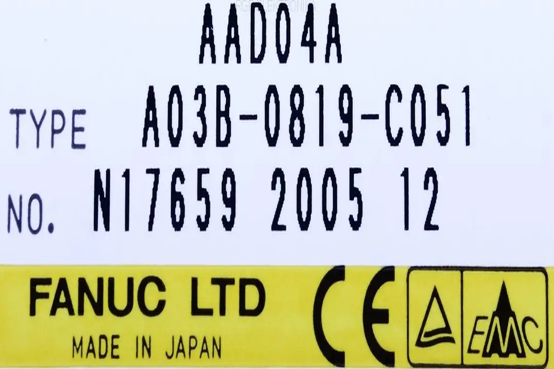 a03b-0819-c051-aad04a FANUC repair