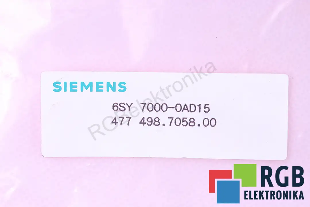 6sy7000-0ad15 SIEMENS repair