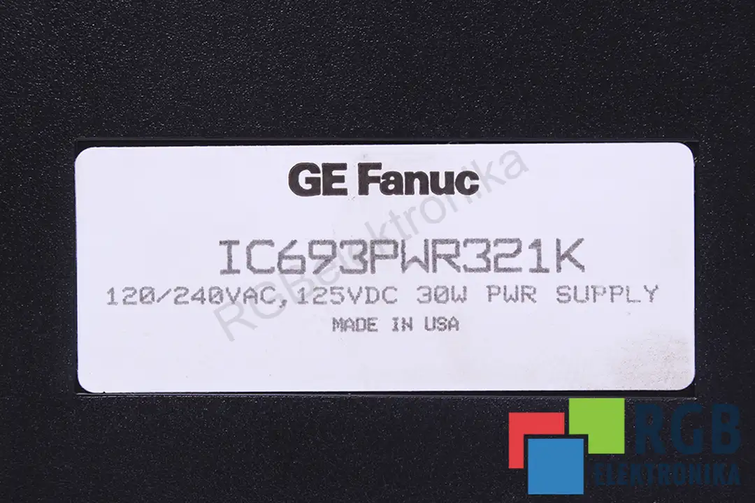 IC693PWR321K FANUC