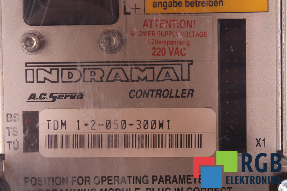 tdm1.2-050-300w1_94016.0 INDRAMAT repair