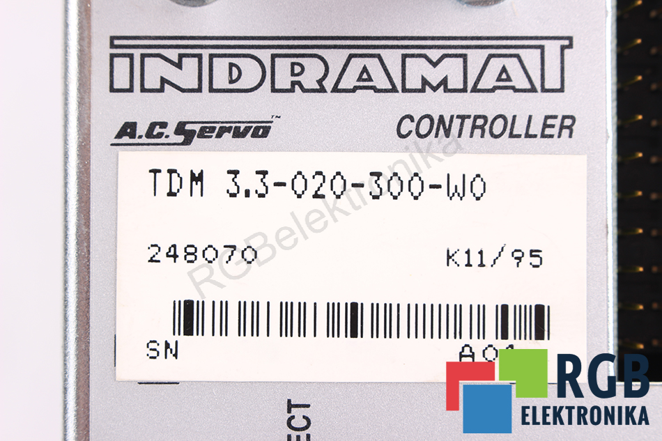 tdm3.3-020-300-w0_94069.0 INDRAMAT repair