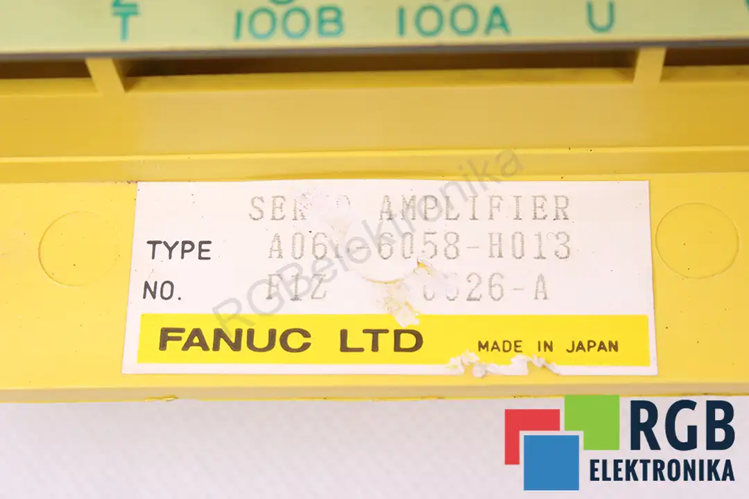 A06B-6058-H013 FANUC