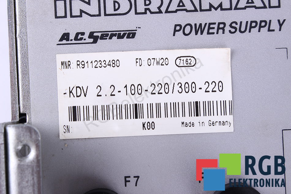 KDV2.2-100-220/300-220 INDRAMAT